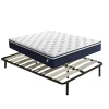 Ensemble 140x190 cm Matelas à ressorts + Sommier avec lattes larges, Epaisseur du Matelas 25cm