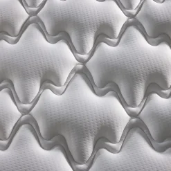 Ensemble 1400x200 Matelas polylatex 80 kg/m3 et sommier tapissier beige