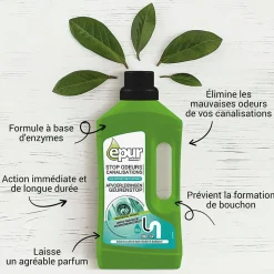 Entretien bio-gel stop odeurs canalisations Epur 1L