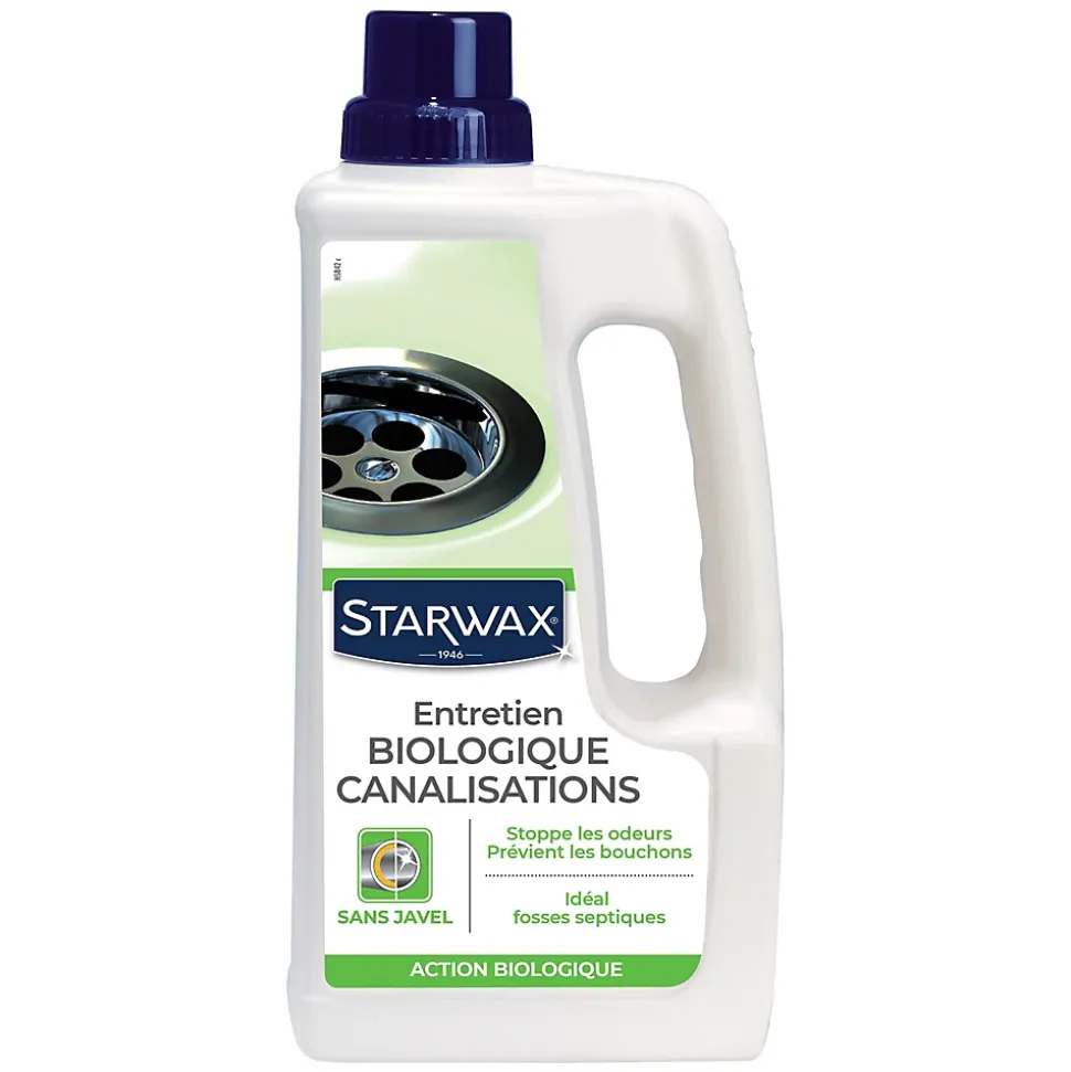 Entretien biologique canalisation Starwax 1L