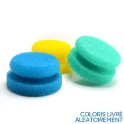 Eponge ergonomique spéciale pierre d'argent