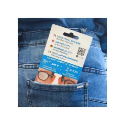 Essuie-verres anti buée 15 X 18 cm Efficace 12h et 300 Utilisations x 10 Varionet