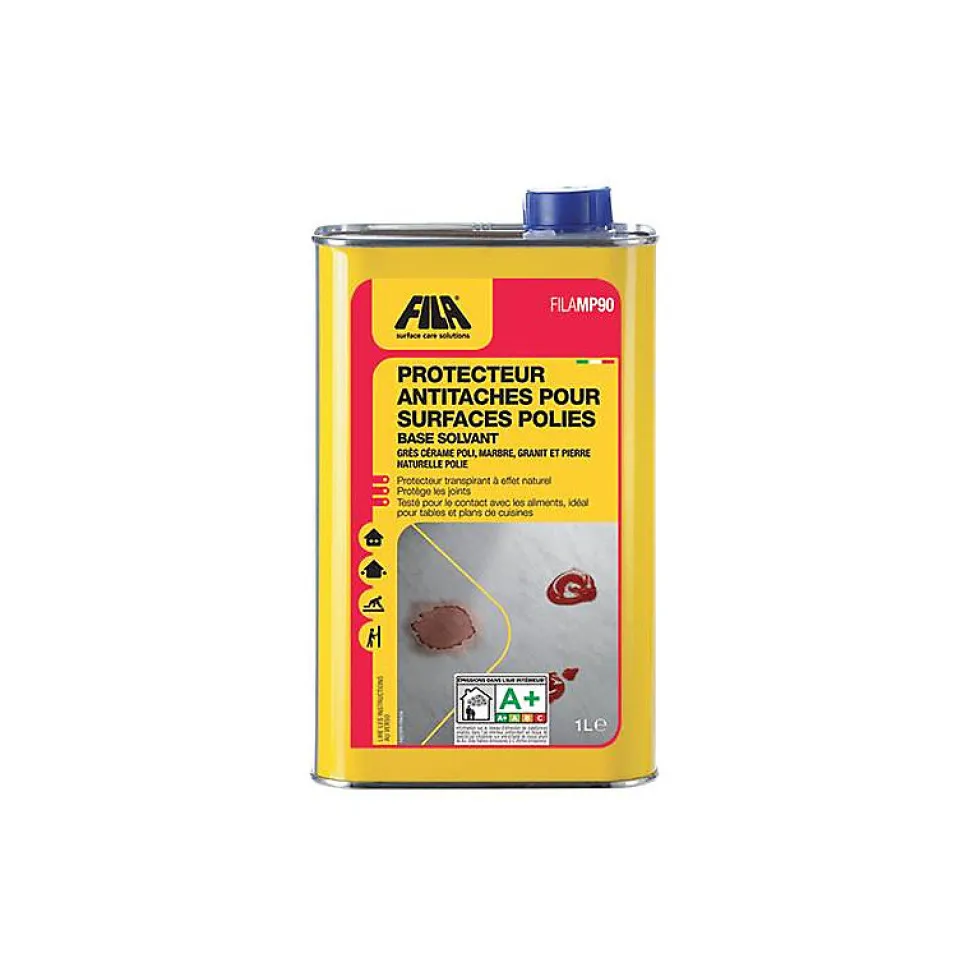 FILAMP90 - Protecteur anti-taches surfaces polies - Fila - 1 L