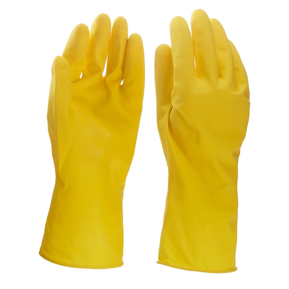 Gant de ménage en latex Taille M jaune