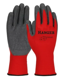 Gants de travail H-Dex enduit latex T 11 en paire de 12 - HANGER - 300018