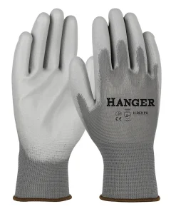 Gants de travail H-Dex T 8 enduit polyuréthane en 12 paires - HANGER - 300007