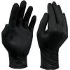 Gants jetables nitrile noir Site taille 9 - 50 pièces