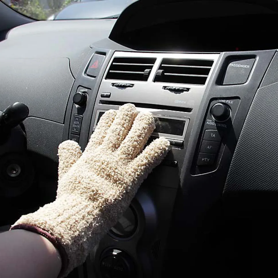 Gants microfibre anti-poussières droitier/gaucher