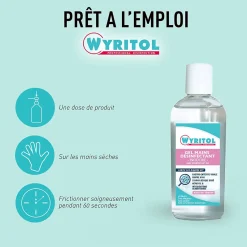 Gel hydro-alcoolique désinfectant pour les mains 100ml Wyritol