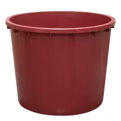 Grand Baquet rond renforcé 500 litres Bordeaux