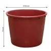 Grande bassine alimentaire ronde renforcée 350 litres