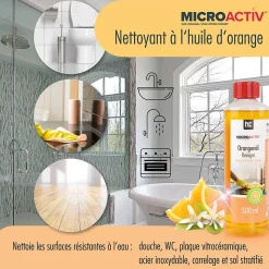 Höfer Chemie Microactiv Nettoyant Concentré À L'huile D'orange 1 x 500 Ml
