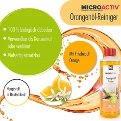 Höfer Chemie Microactiv Nettoyant Concentré À L'huile D'orange 4 x 500 Ml