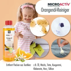 Höfer Chemie Microactiv Nettoyant Concentré À L'huile D'orange 4 x 500 Ml