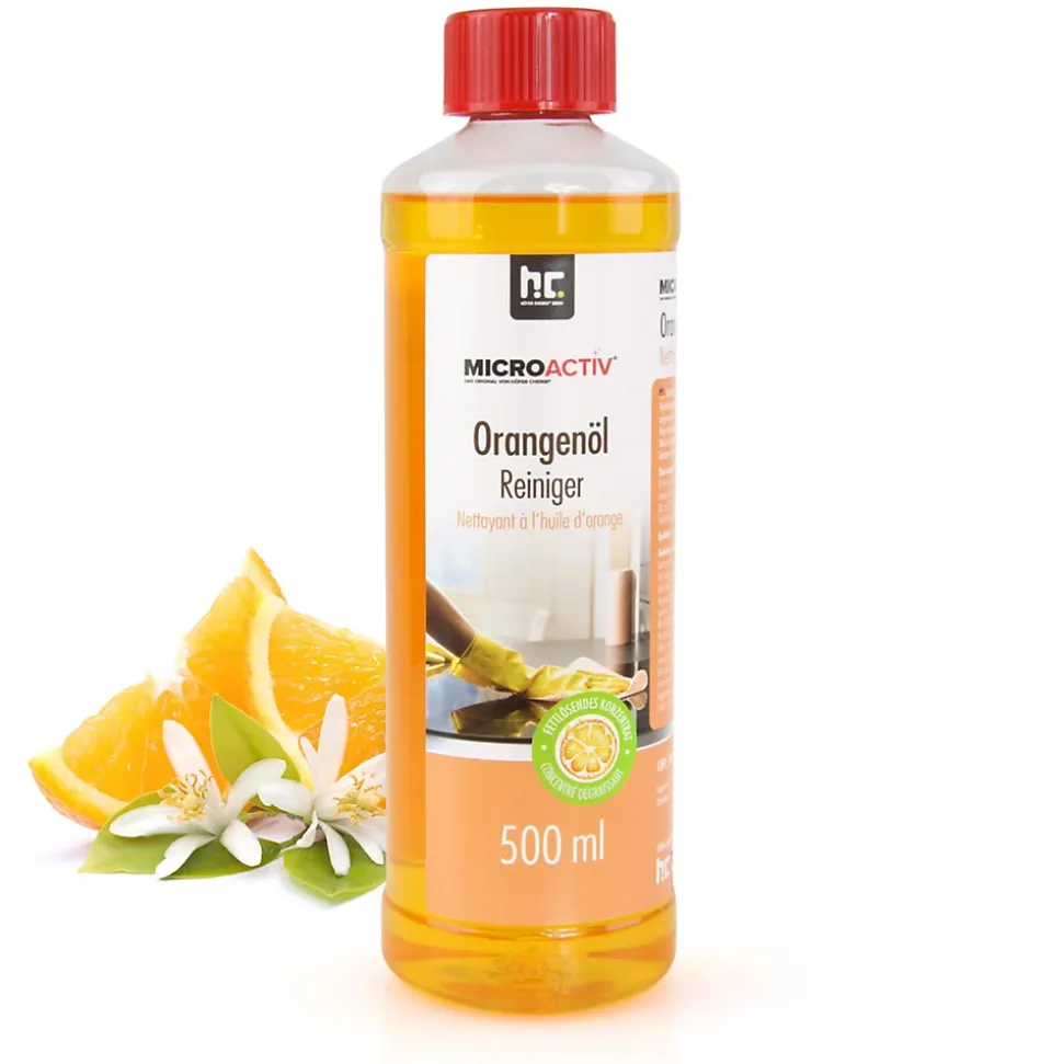 Höfer Chemie Microactiv Nettoyant Concentré À L'huile D'orange 4 x 500 Ml