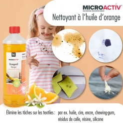 Höfer Chemie Microactiv Nettoyant Concentré À L'huile D'orange 6 x 1 L