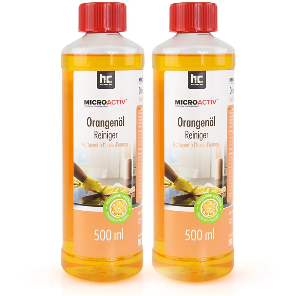 Höfer Chemie Microactiv Nettoyant Concentré À L'huile D'orange 2 x 500 Ml