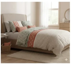 Housse couette + taie Arabesque