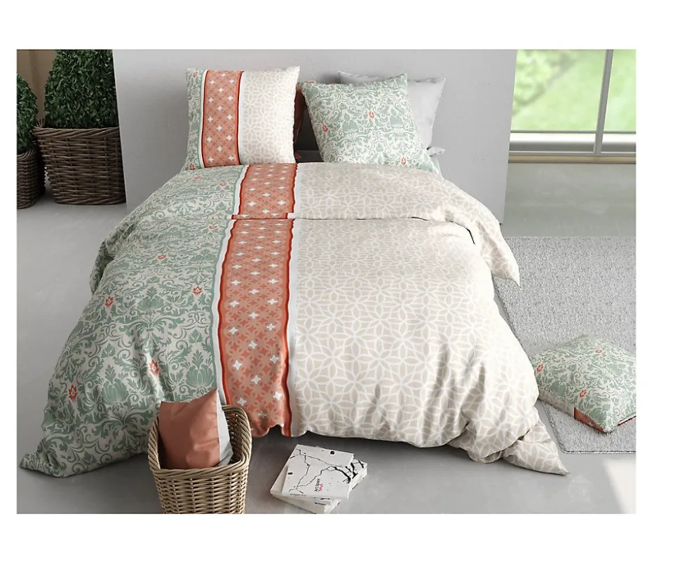 Housse couette + taie Arabesque