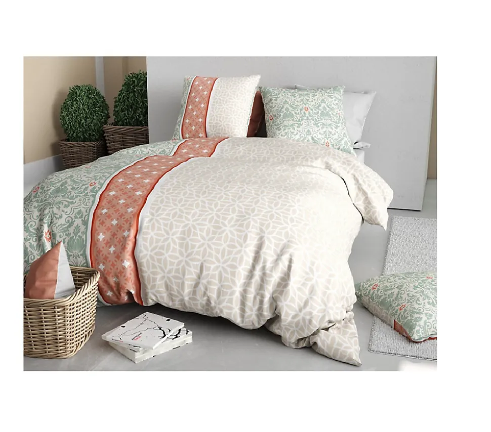 Housse couette + taie Arabesque
