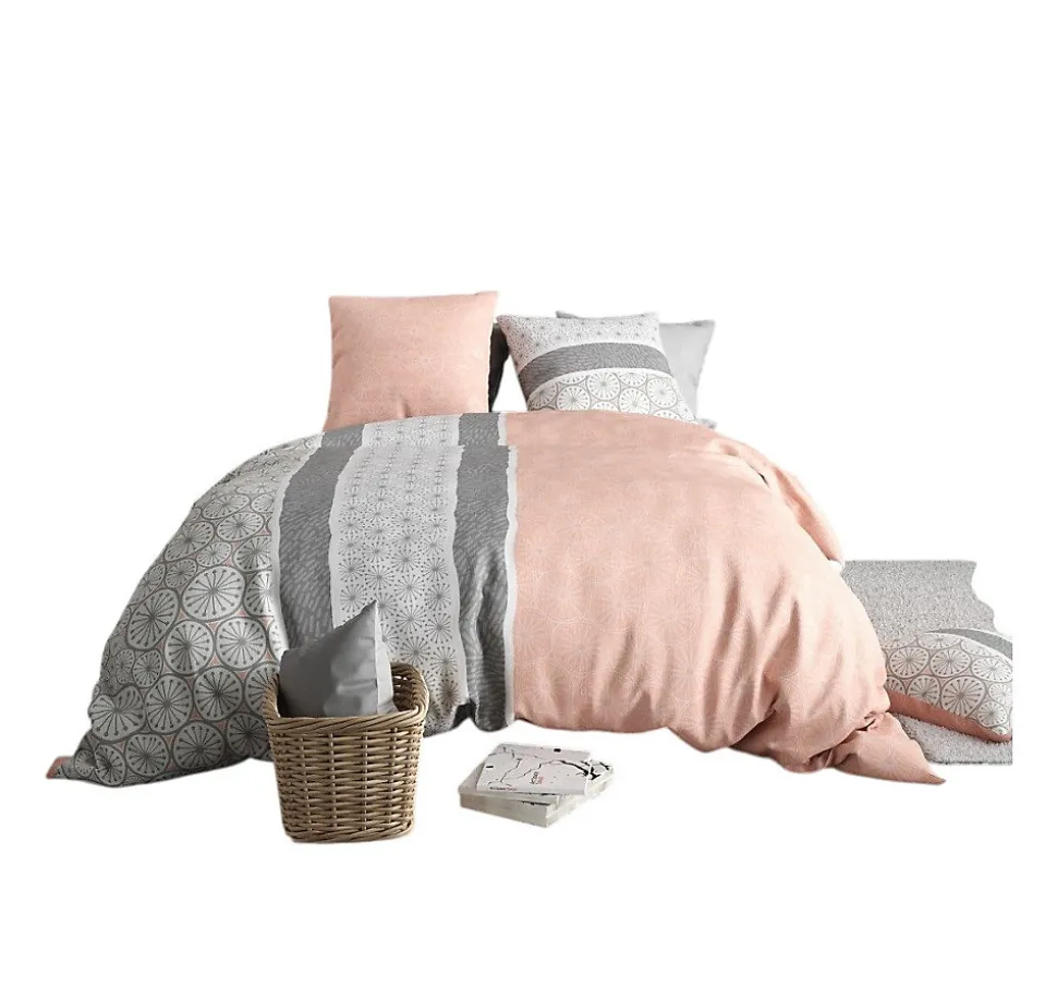 Housse couette + taie Manda cora