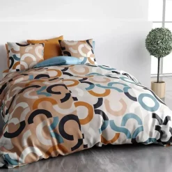 Housse de couette + 2 taies 240 x 260 cm Igor