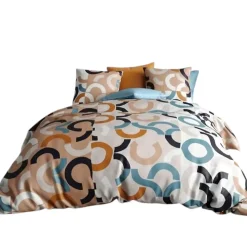 Housse de couette + 2 taies 240 x 260 cm Igor