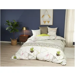 Housse de couette + taie Cactus