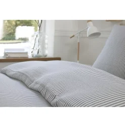 Housse de couette + taies gaze de coton Soleis