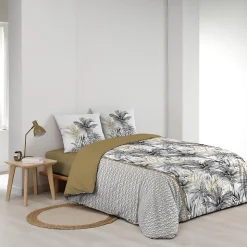 Housse de couette 240 x 220 cm coton 42 fils + 2 taies Dakar