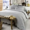 Housse de Couette 200 x 200 cm CANDICE Brume