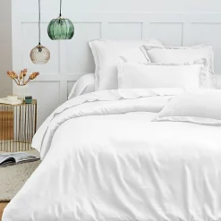 Housse de couette 240 x 220 cm "Prémium" pour lit 2 places - Prémium Neige