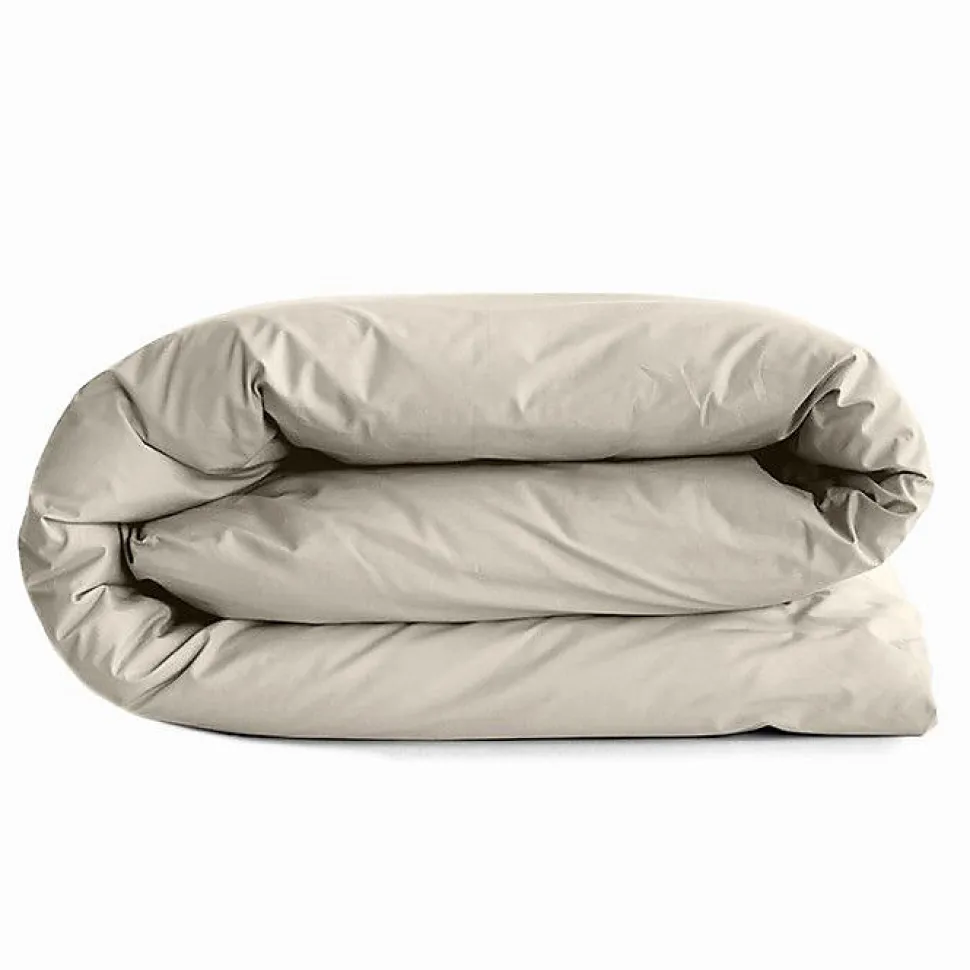 Housse de couette 140 x 200 cm "Prémium" pour lit 1 place - Prémium Sable