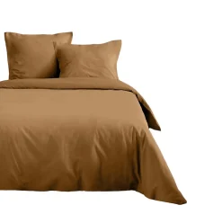 Housse de couette en coton uni Edenne