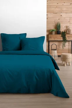 Housse de couette en coton uni Edenne