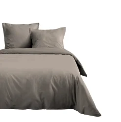 Housse de couette en coton uni Edenne