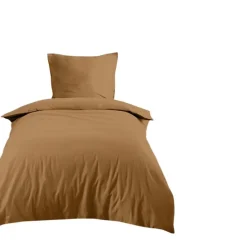 Housse de couette en coton uni Edenne