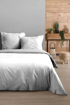 Housse de couette en coton uni Edenne