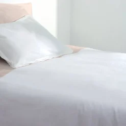 Housse de couette en coton - blanc 140x200 cm - Atmosphera