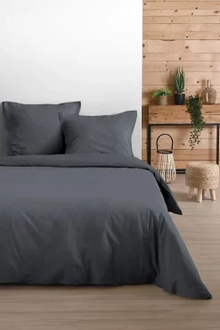 Housse de couette en coton uni Edenne