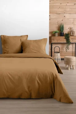 Housse de couette en coton uni Edenne