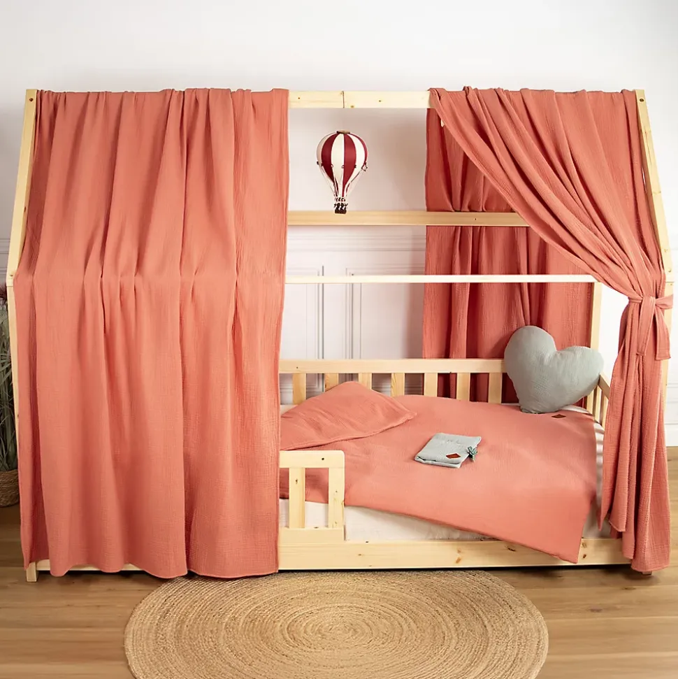 Housse de couette en gaze de coton Jeanne