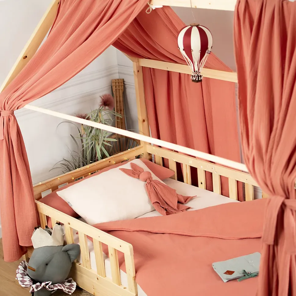 Housse de couette en gaze de coton Jeanne