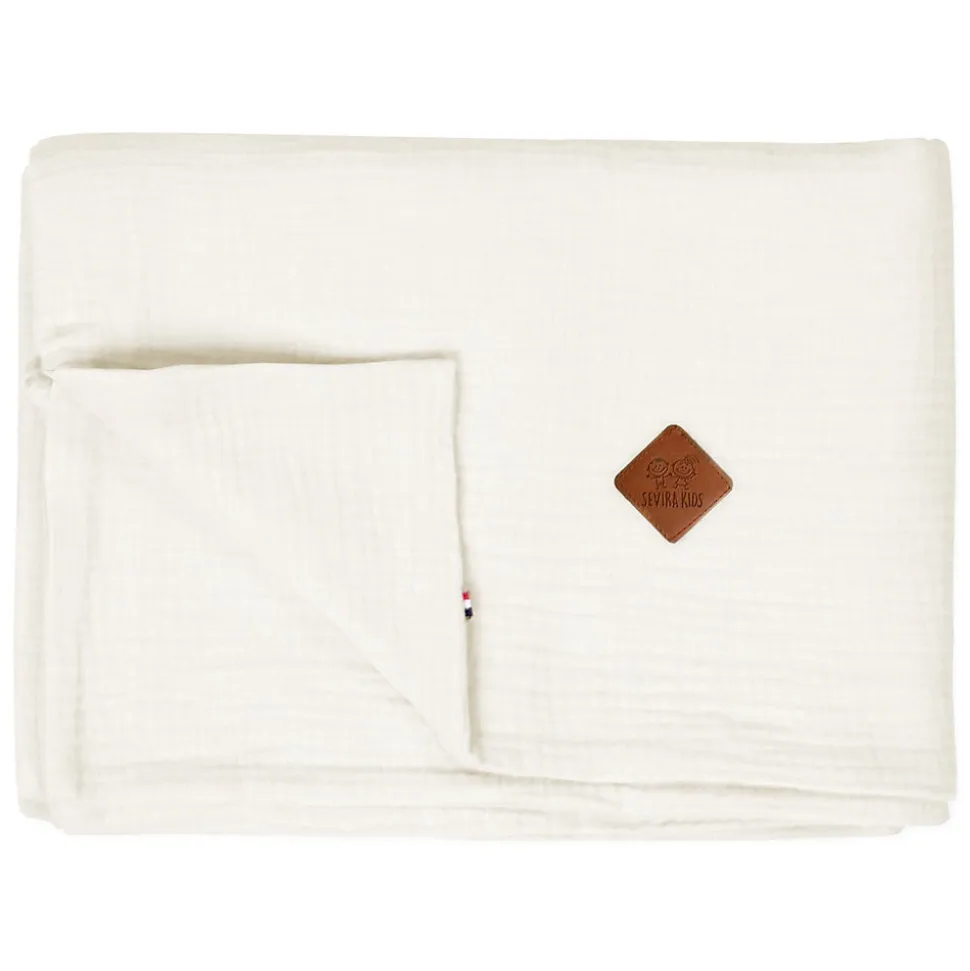 Housse de couette en gaze de coton Jeanne