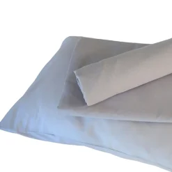 Housse de couette enfant uni (80x120 cm - Gris Galet)