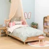 Housse de couette enfant 140x200 Fée + taie coton 57 fils