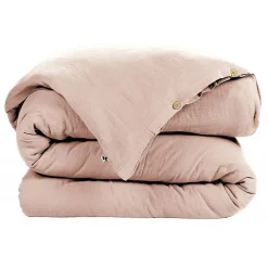 Housse de couette "Gaïa" toutes dimensions "Gaze de Coton" - Gaïa Guimauve - Housse de couette 140 x 200 cm