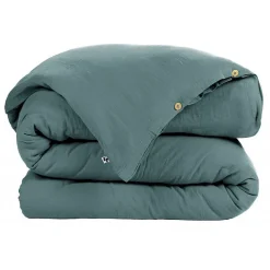 Housse de couette "Gaïa" toutes dimensions "Gaze de Coton" - Gaïa Canard - Housse de couette 140 x 200 cm