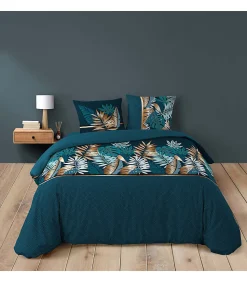 Housse de couette imprimé allover 42 fils 