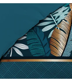 Housse de couette imprimé allover 42 fils 